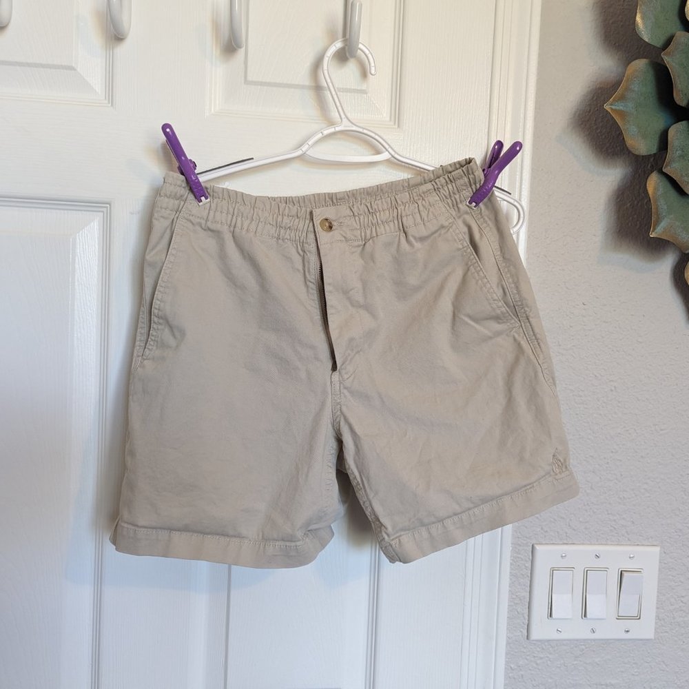 Ralph Lauren Khaki Flat Front Men’s Shorts